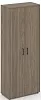 Офисный шкаф высокий широкий (2 высоких фасада, задняя стенка ЛДСП