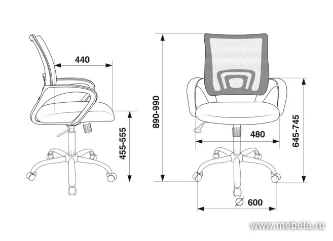 кресло CH-695NSL