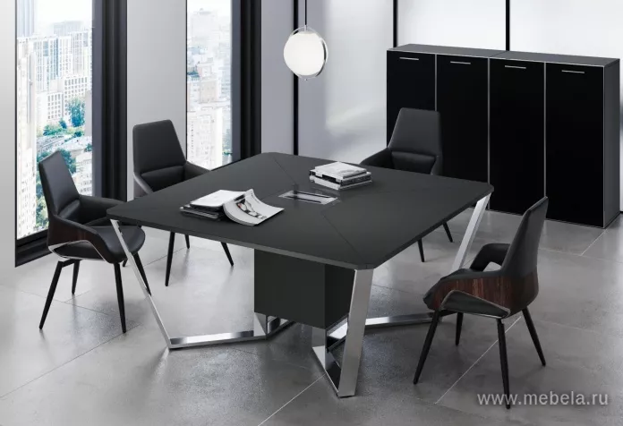 столы Стил Мит Хром