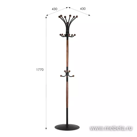 Вешалка напольная Д 1 Лайт