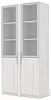 Офисный шкаф высокий комбинированный (полки ЛДСП)