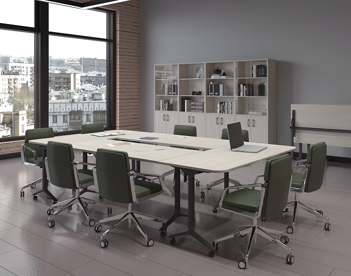 фото столы складные Моби Светлый					